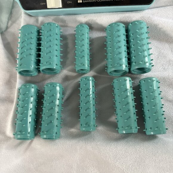 60s Vintage Dominion Hairsetter Hot Curlers Rollers Electric Tested Works - Picture 4 of 13